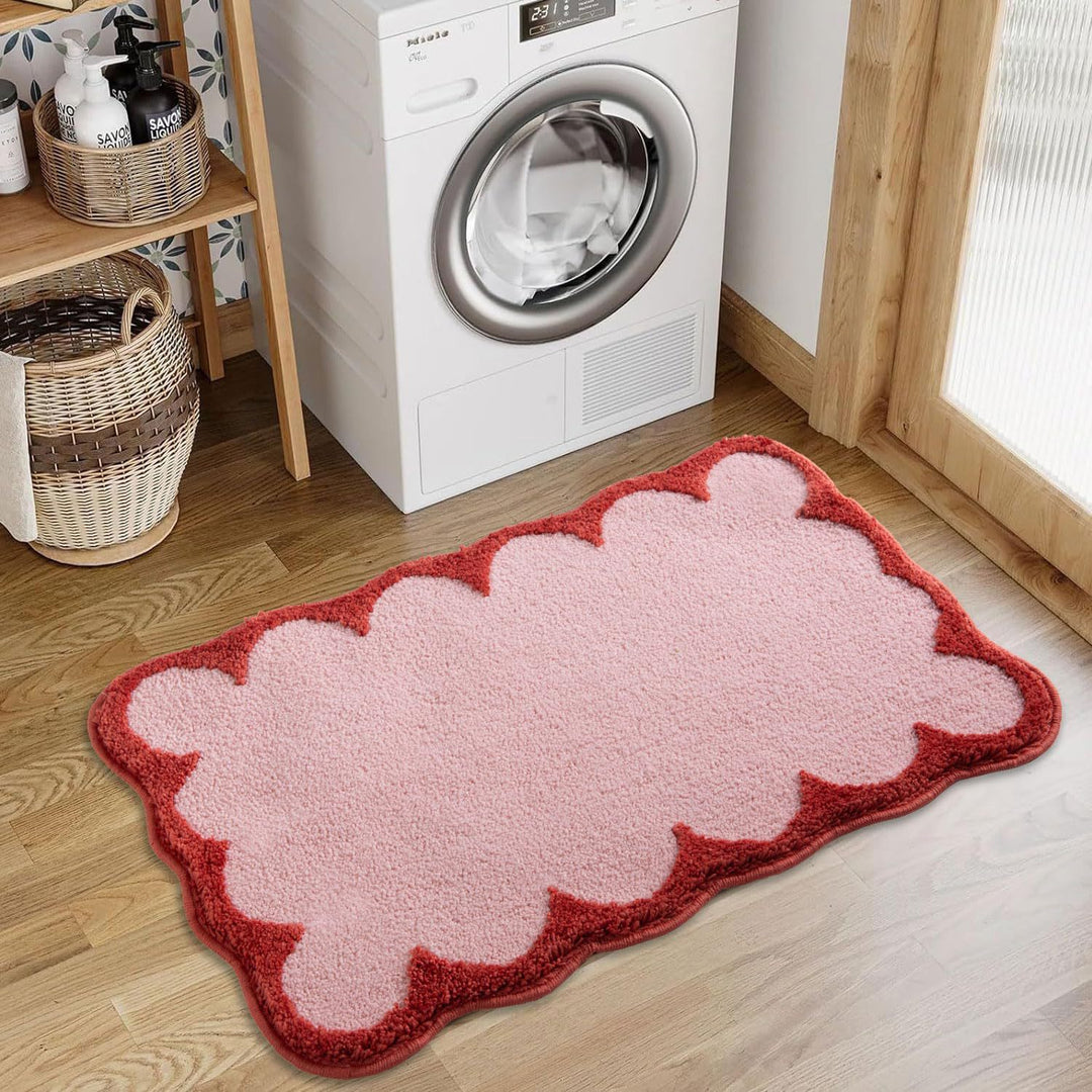 Plush Bathroom Rug Bowlift