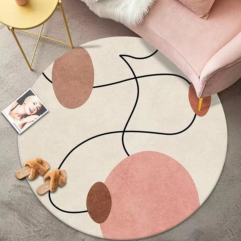 Abstract Modern Area Rug Bowlift