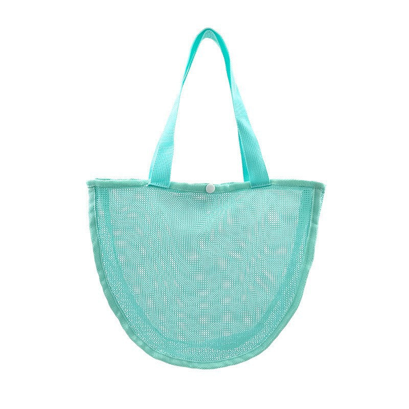 Versatile Beach Bag In Airy Mesh Design Bowlift