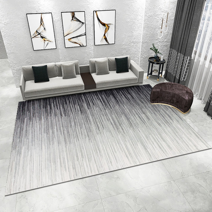 Abstract Striped Area Rug