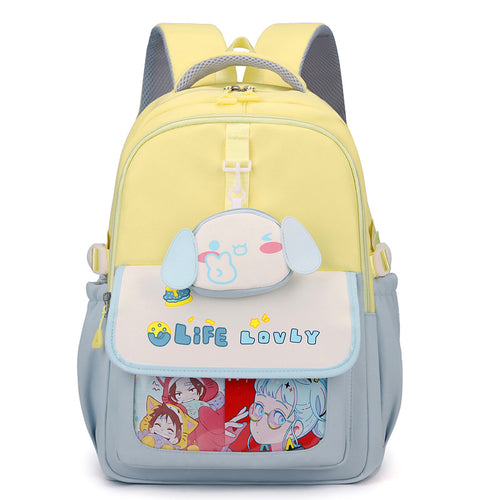 Cartoon-Themed School Backpack Bowlift