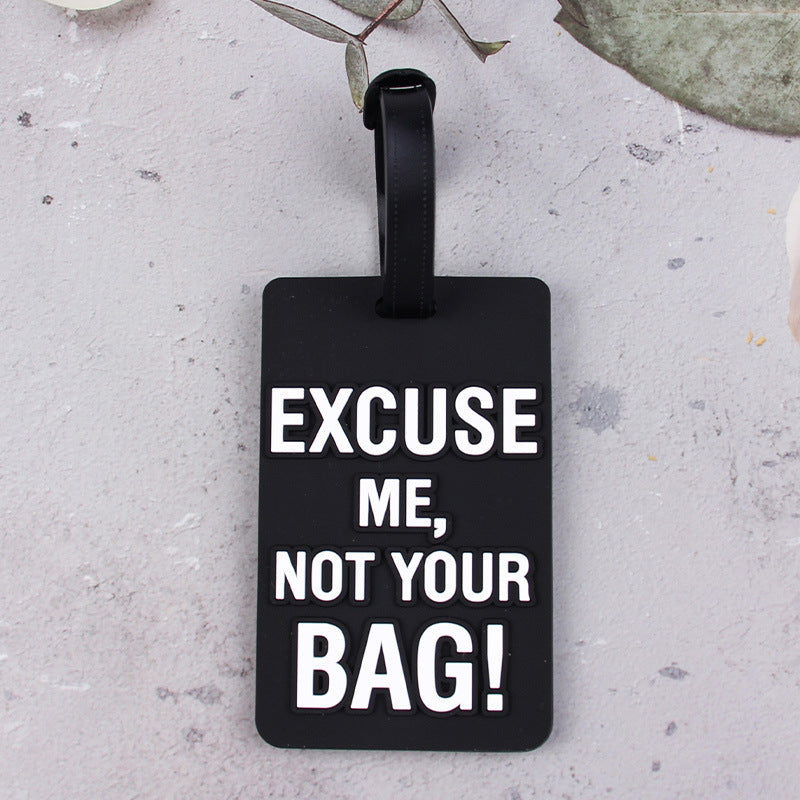 Humorous Travel Luggage Identifier Bowlift