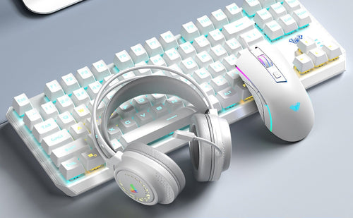Mechanical Gaming Keyboard and Mouse Set Bowlift