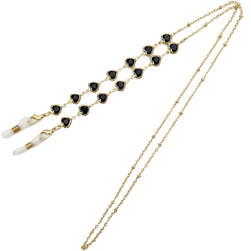 Heart-Shaped Eyewear Chain Bowlift