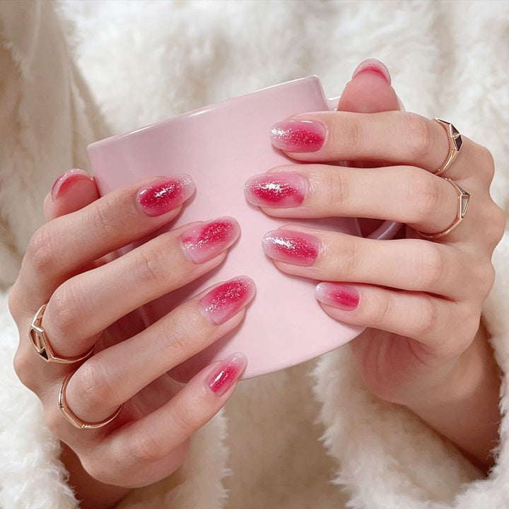 Glamorous Ombre Press-On Nail Set