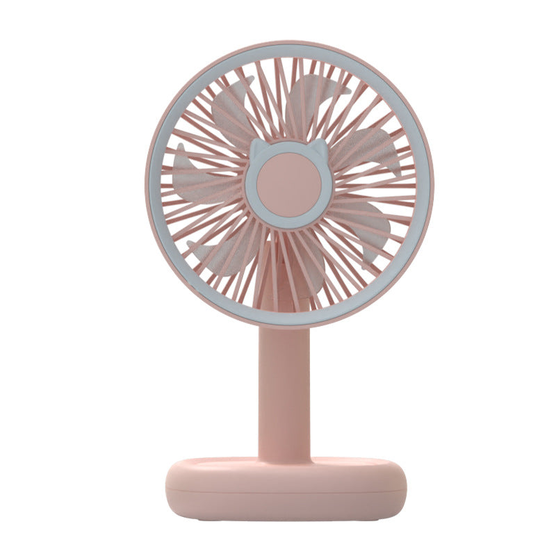 Women Portable Cat Fans Fan Bowlift