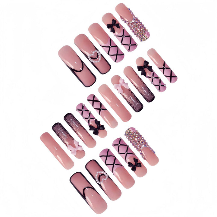 Glamorous Statement Nail Art Extensions Bowlift