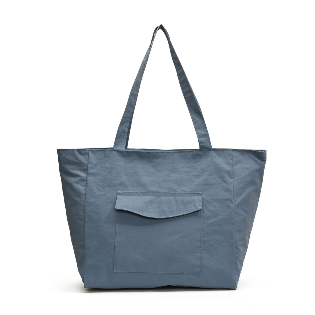 Spacious shopping bag with practical front pocket Bowlift