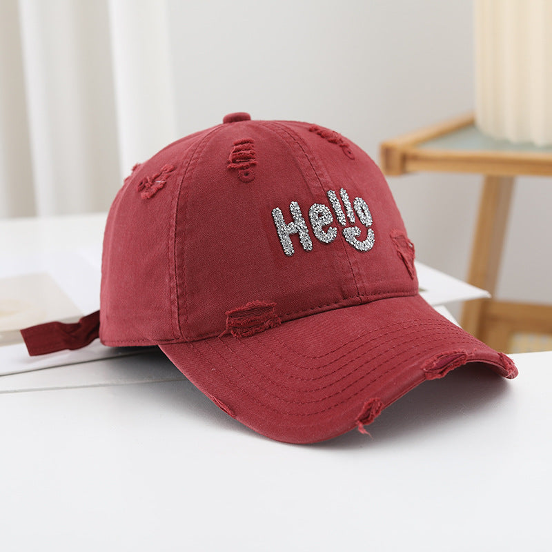 Ladies fashionable baseball cap Bowlift