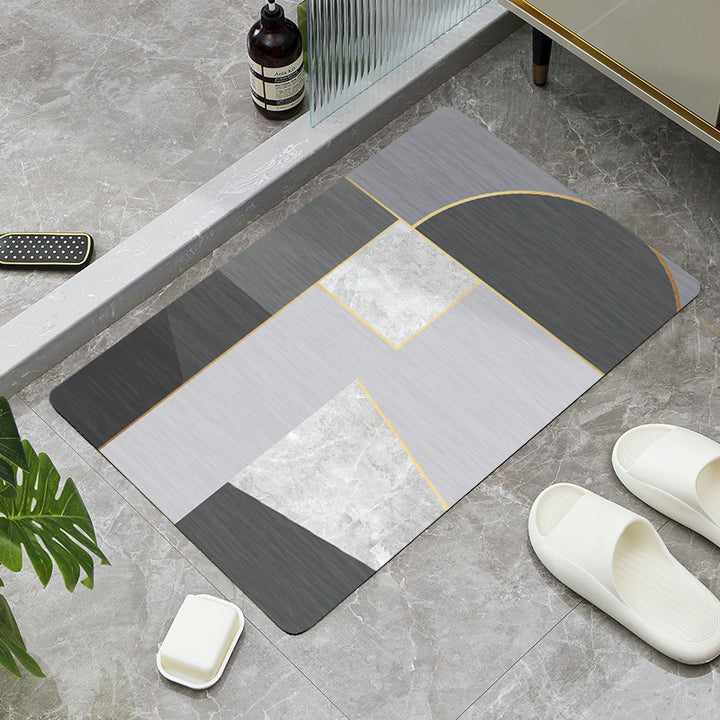 Modern Minimalist Bathroom Mat Bowlift