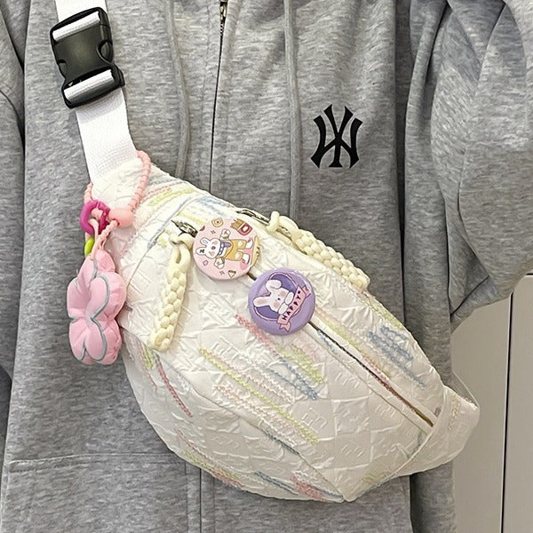 Fashionable waist bag with adjustable strap Bowlift
