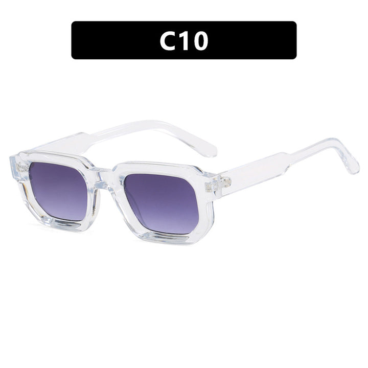 Women's modern sunglasses in innovative rectangular design Bowlift