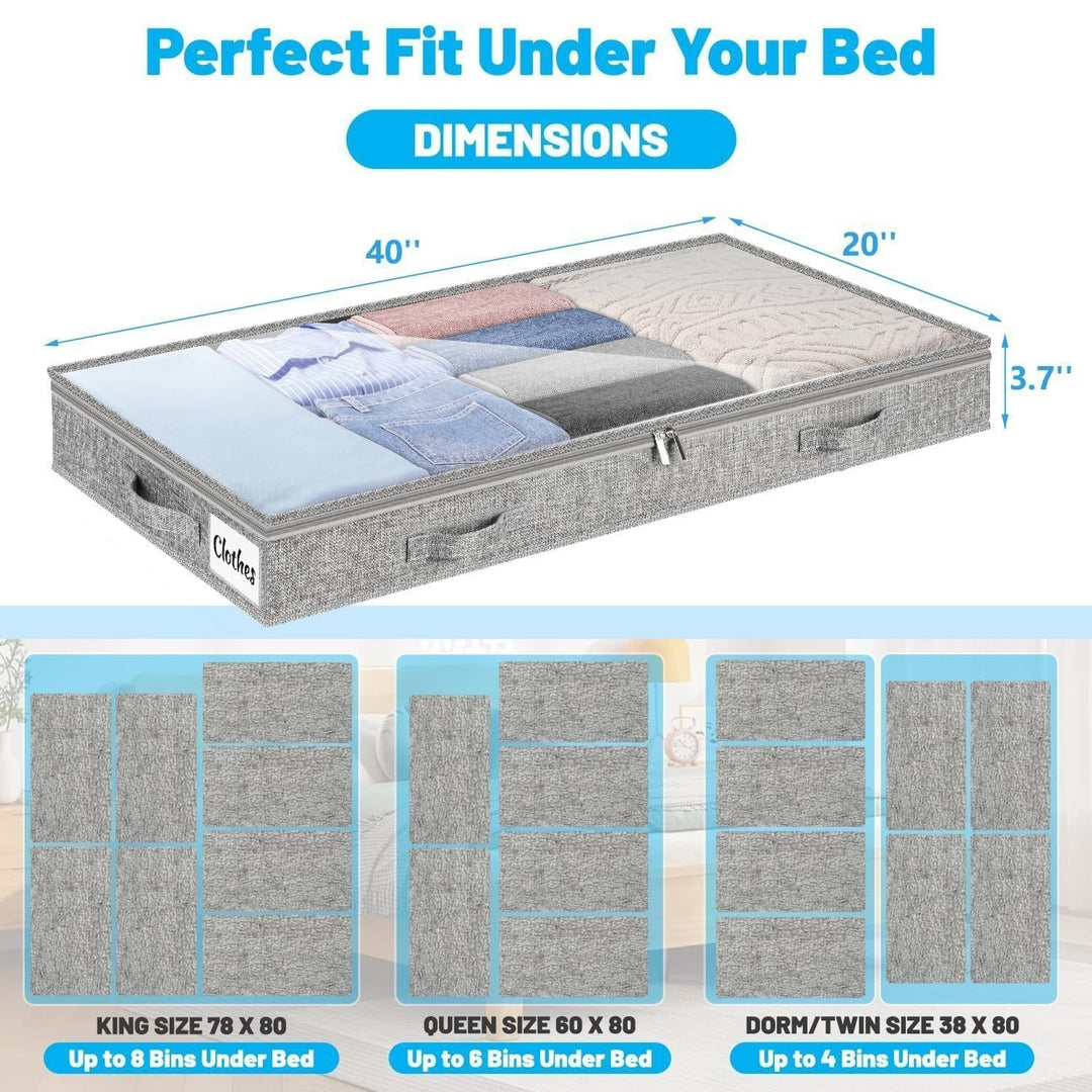 Under-Bed Storage Organizer