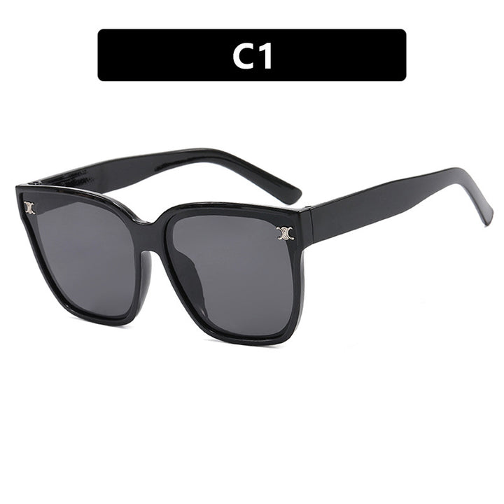Ladies fashionable square sunglasses with high-quality, color-changing lenses Bowlift