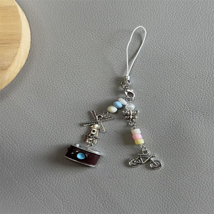 Charming Beaded Keychain Bowlift