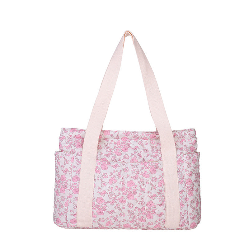 Stylish Floral Print Weekend Tote