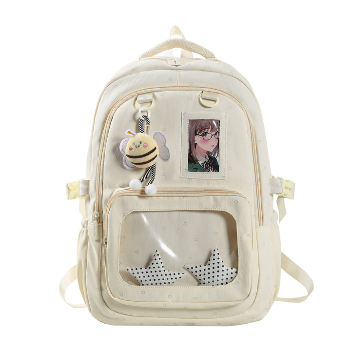 Cute Character-Themed Backpack Bowlift