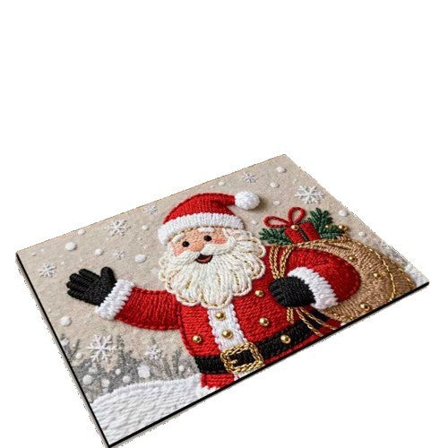 Christmas-Themed Entrance Mat Bowlift