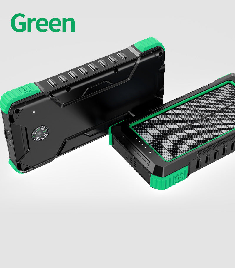 Solar Powerbank with Multiple USB Ports by Bowlift