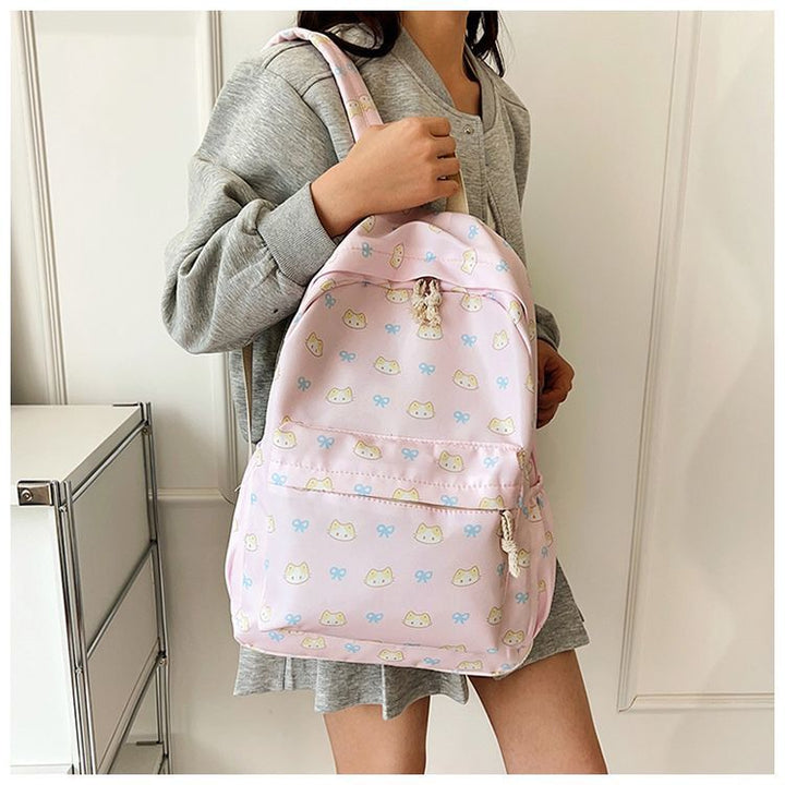 Backpack with Ornate Animal Design Bowlift