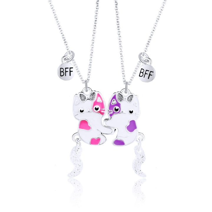 Friendship Cat Charm Necklace Bowlift