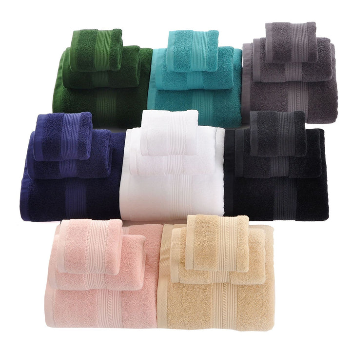 Frottee Towel Set With Particularly High Absorbency Bowlift