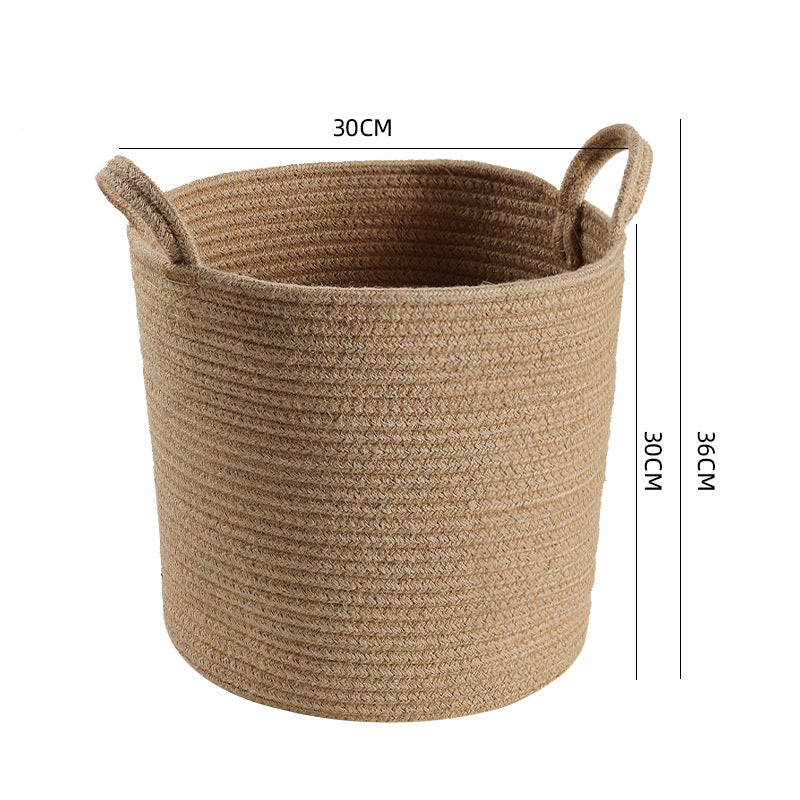 Natural Fiber Storage Basket Bowlift