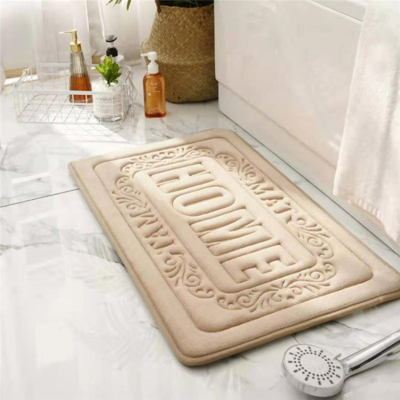 Decorative Home Bath Mat Bowlift