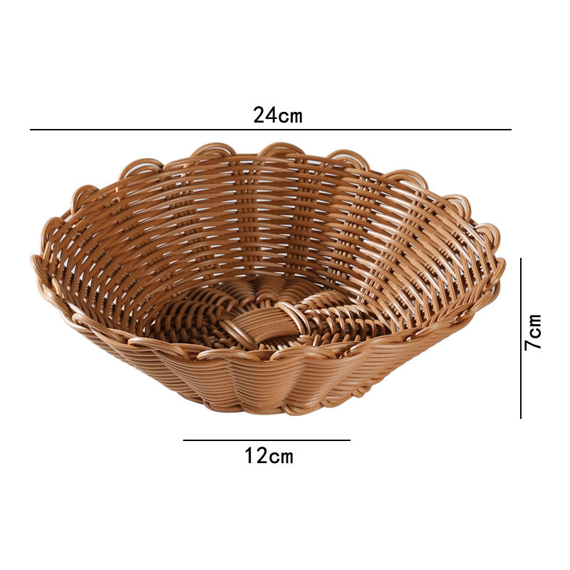 Stylish Decorative Woven Fruit Bowl Bowlift