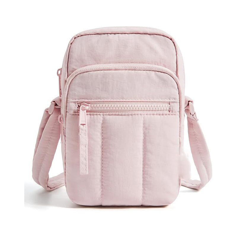 Compact shoulder bag with multiple compartments Bowlift