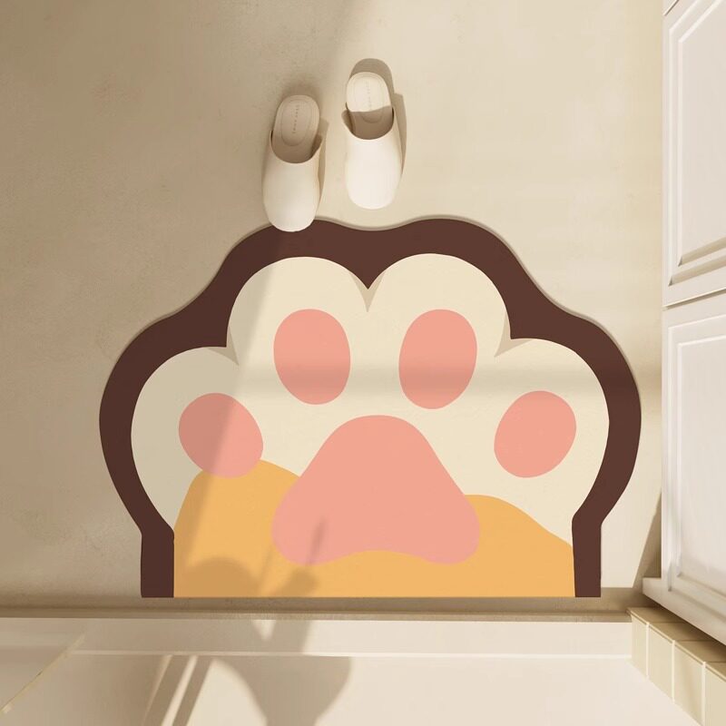 Cute Cartoon Bear Bath Mat Bowlift 1786967693