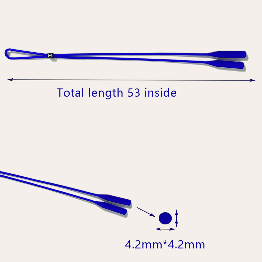 Adjustable Silicone Eyewear Retainer Strap Bowlift