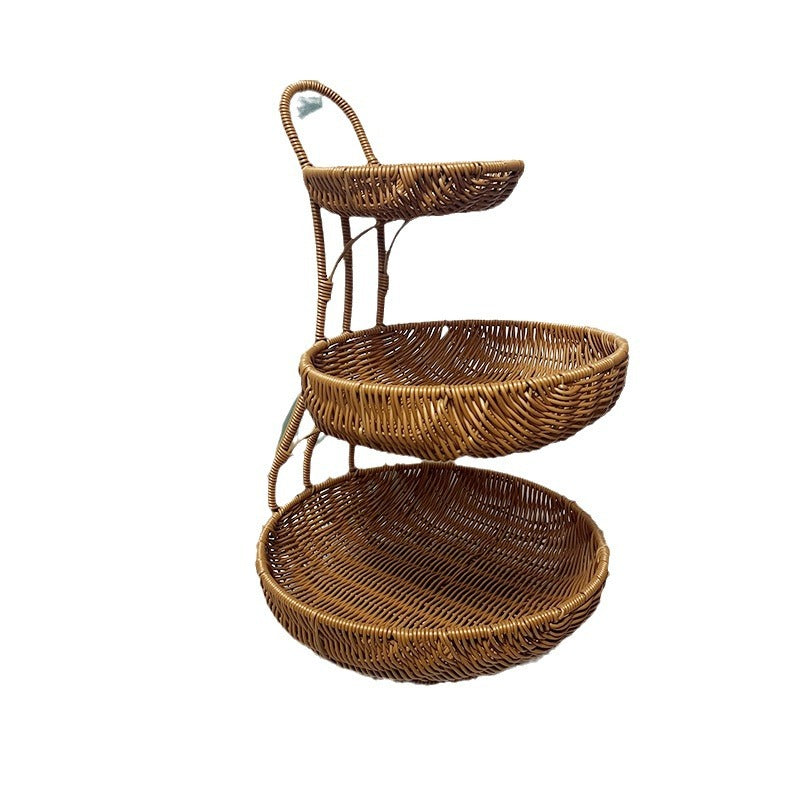 Women Three-tier Fruit Stand Bowlift