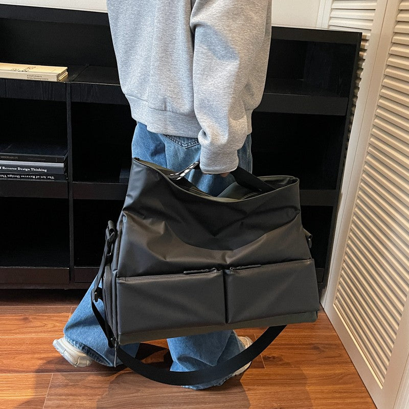 Multi-Pocket Waterproof Messenger Bag Bowlift