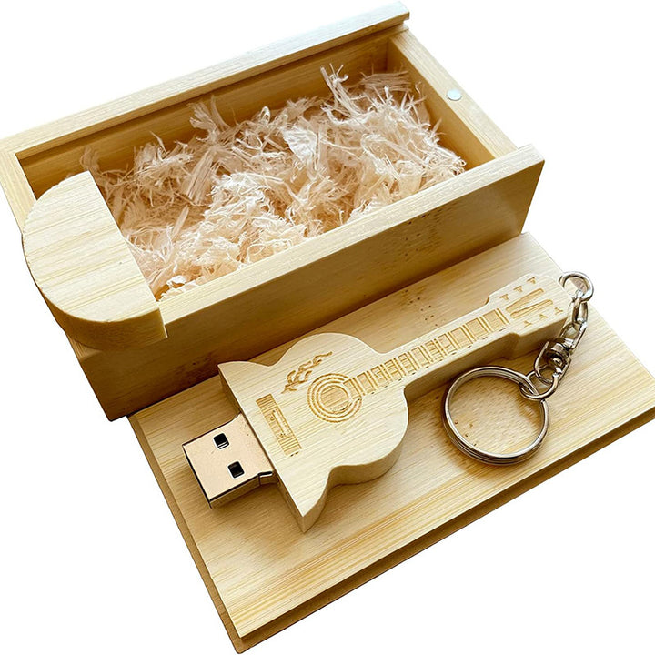 Guitar-Shaped USB Flash Drive Bowlift