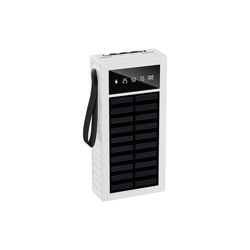 Portable Solar Power Bank with Multifunctional Charging Indicator Bowlift