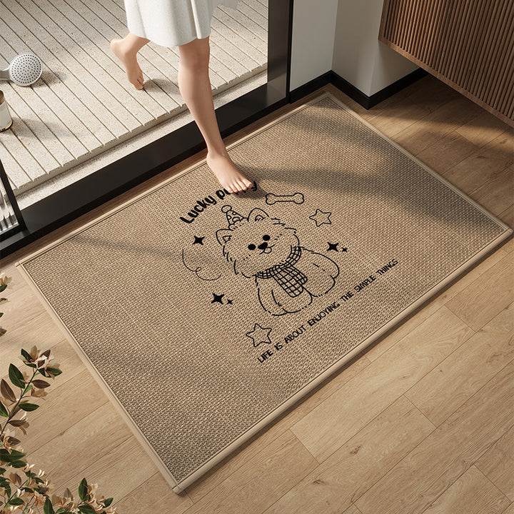 Motivational Welcome Mat Bowlift