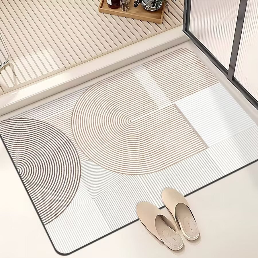 Patterned Bath Mat