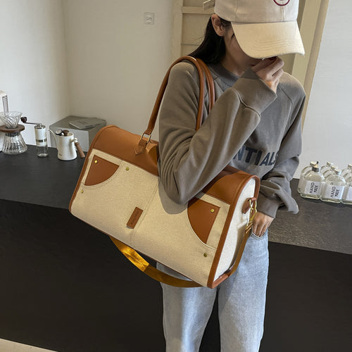 Stylish Canvas Weekender Bag