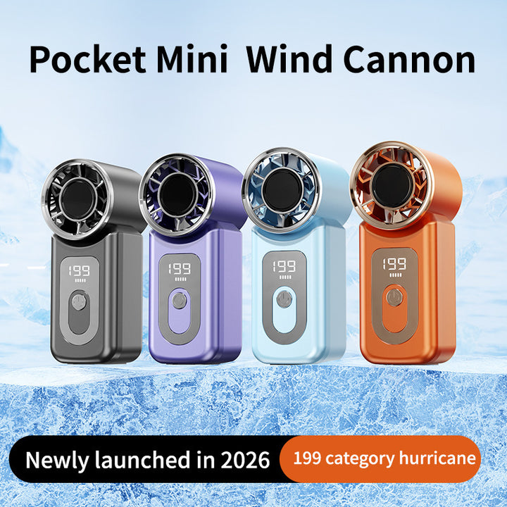 Portable Mini Wind Cannon Bowlift