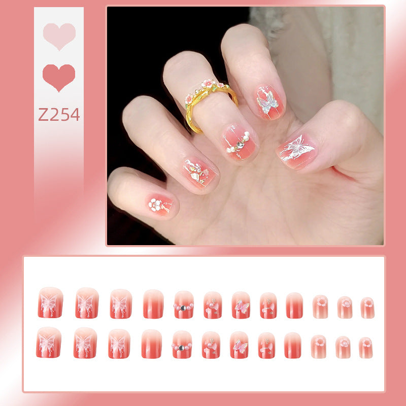Creative Nail Art Set with Floral Decorations Bowlift