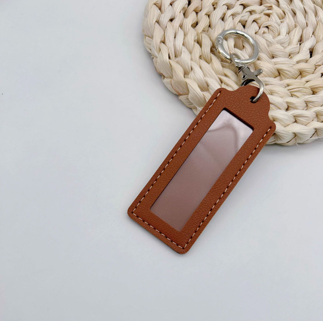 Personalized Leather Keychain Bowlift