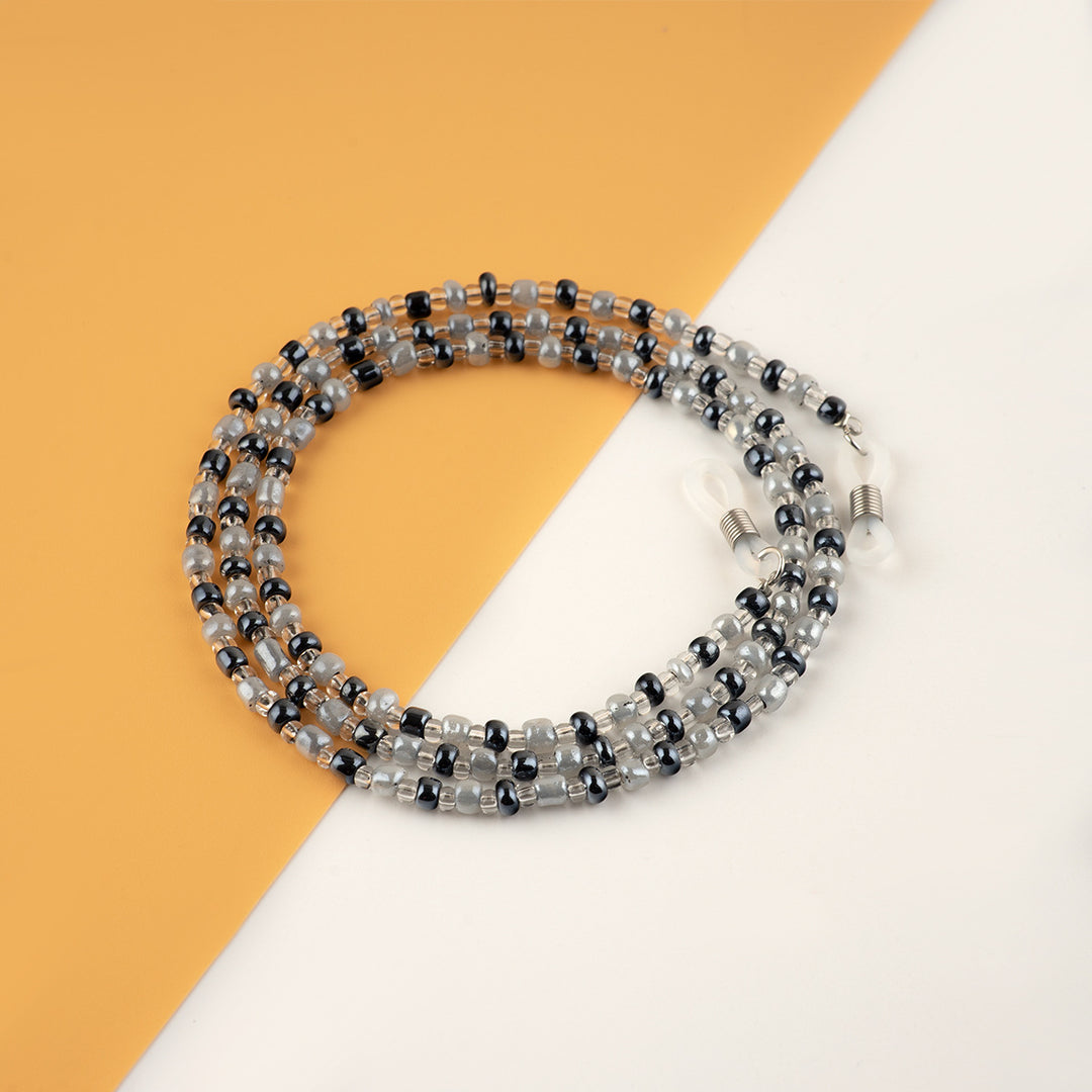 Beaded Eyewear Chain with Flexible Holders Bowlift