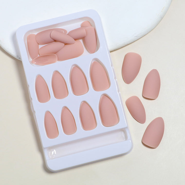 Professional Almond-Shaped Press-On Nail Tips Bowlift