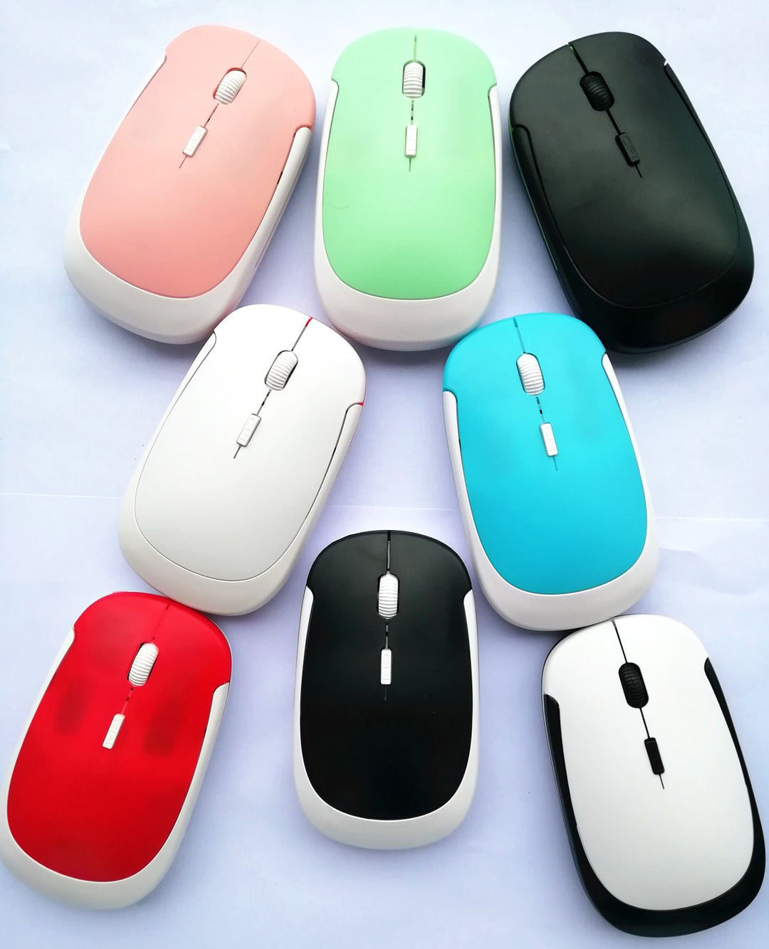 Compact Wireless Optical Mouse Bowlift