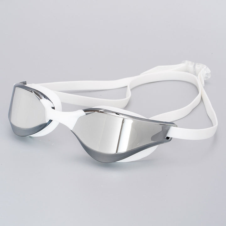 High-performance swimming goggles with UV protection and extended visibility Bowlift