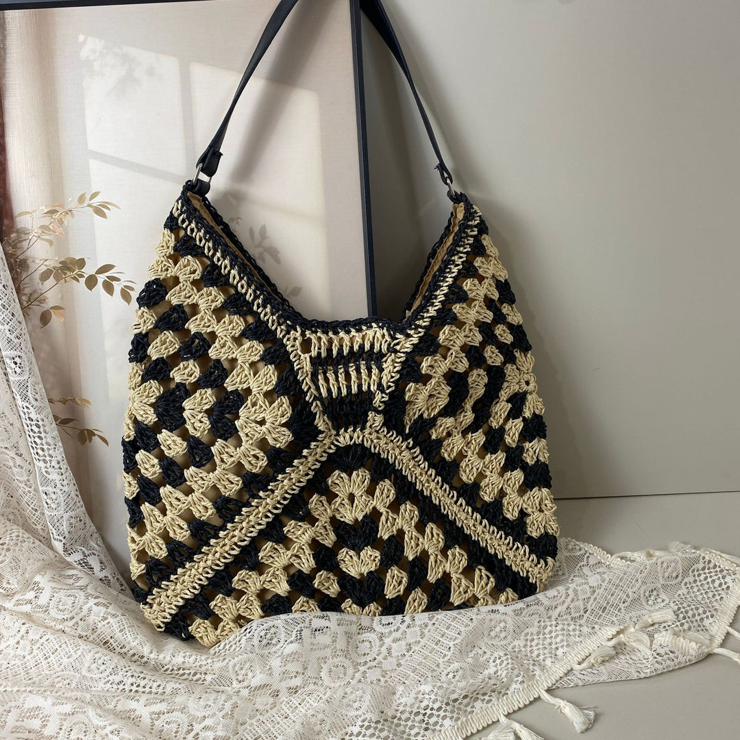 Hand-knotted beach bag Bowlift