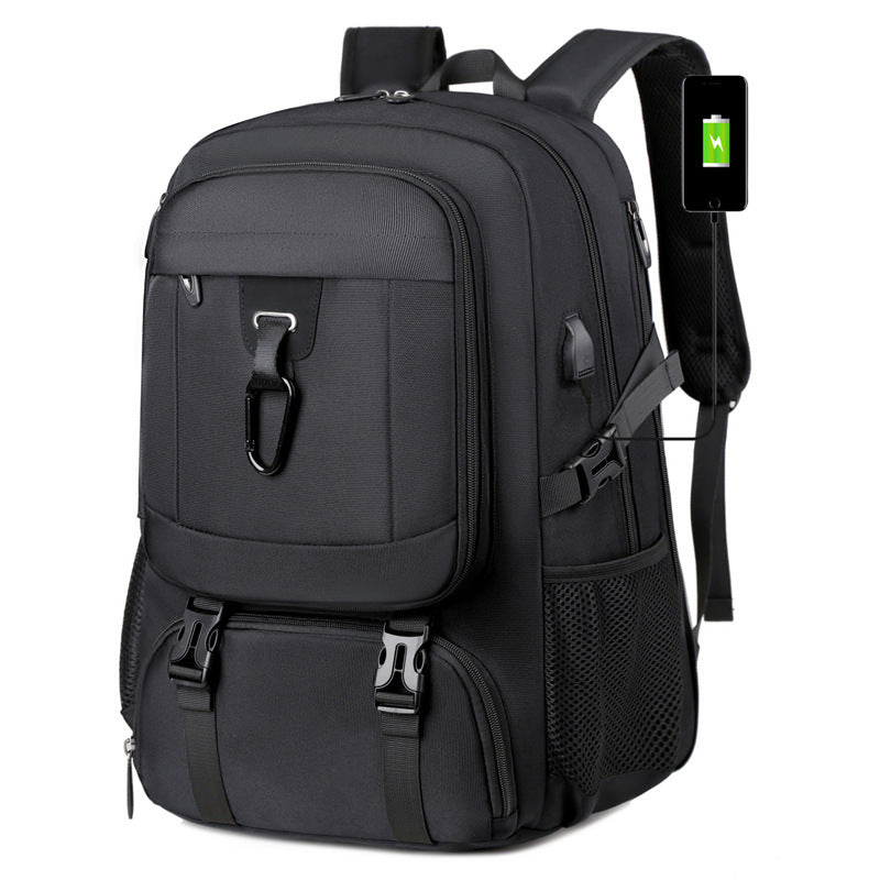 Multi-Compartment Travel Backpack Bowlift