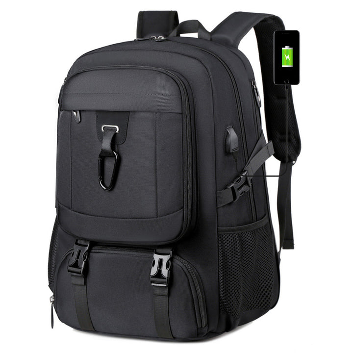 Multi-Compartment Travel Backpack Bowlift