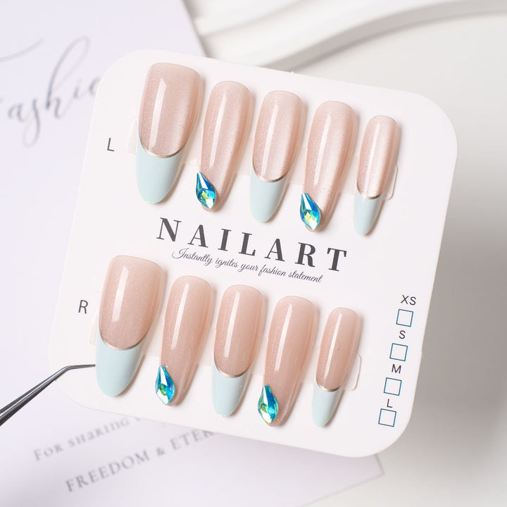 Decorative Stiletto Press-On Nail Set